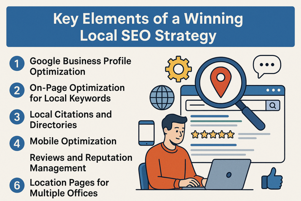 key elements of local seo strategy