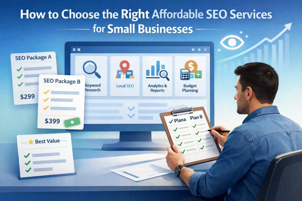 How to Choose the Right Affordable SEO Services for Small Businesses